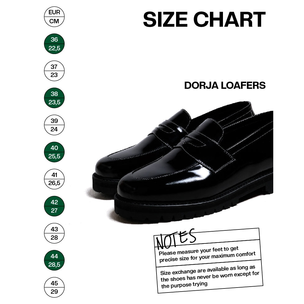 Jovem Loafers Dorja Series - Black