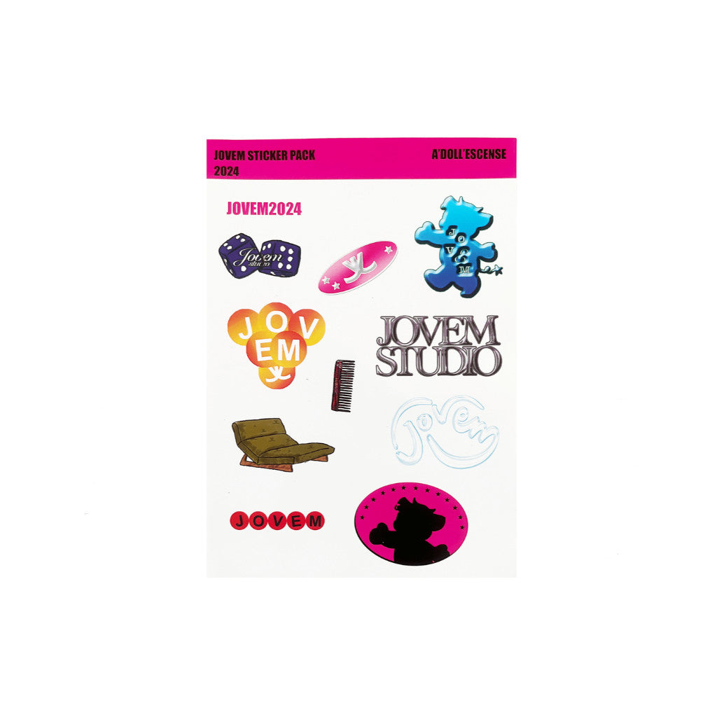 Jovem Sticker Pack - Leisure & Wellness - Jovem Pieces