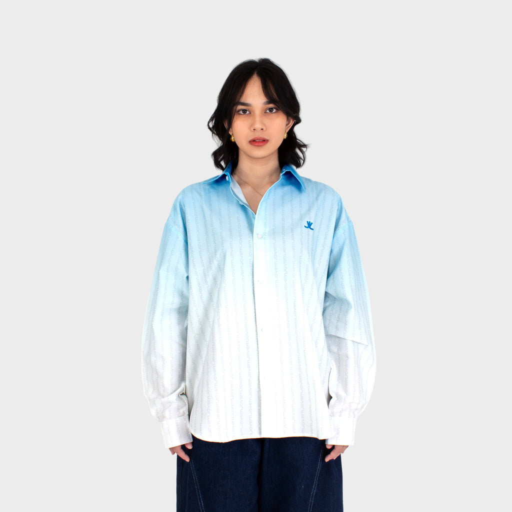 Jovem Gradient Shirt - Blue
