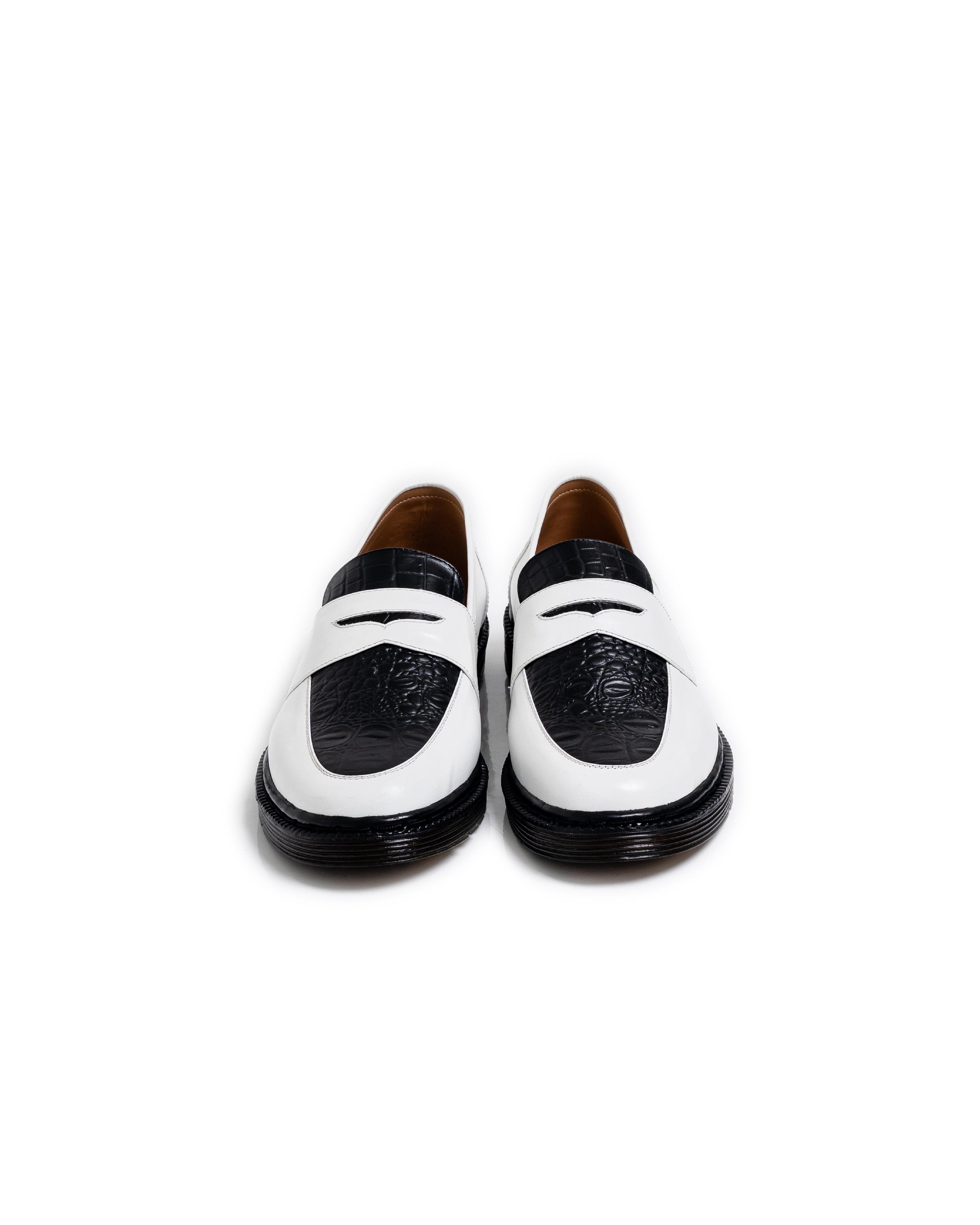 Jovem Loafers Croco Series - Two Tone
