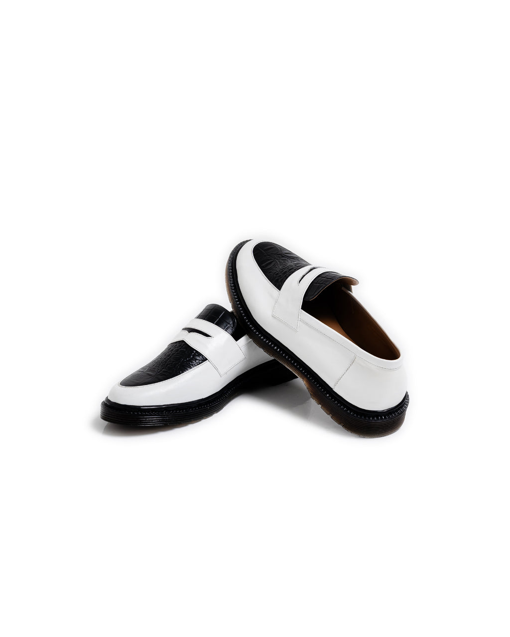 Jovem Loafers Croco Series - Two Tone