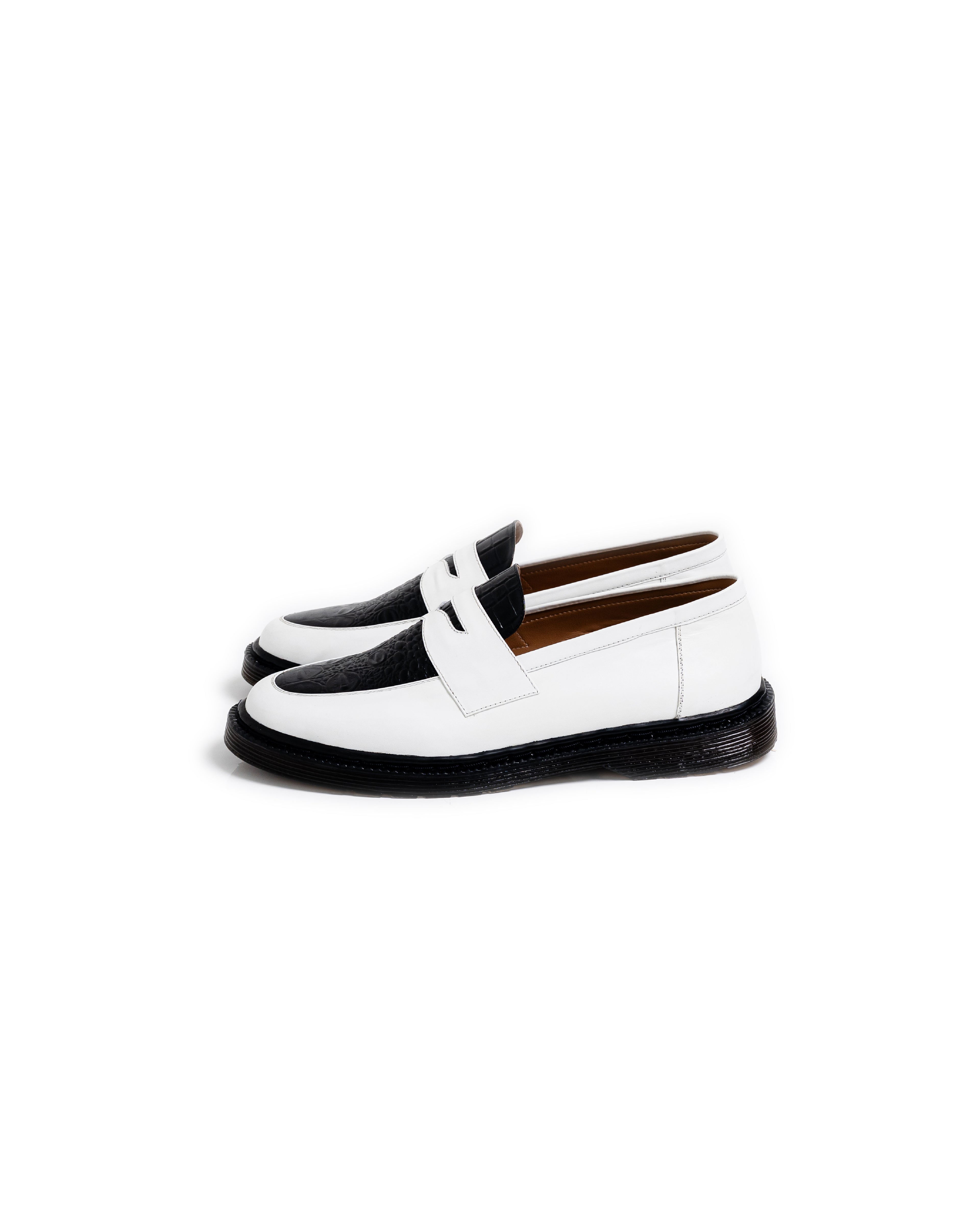 Jovem Loafers Croco Series - Two Tone