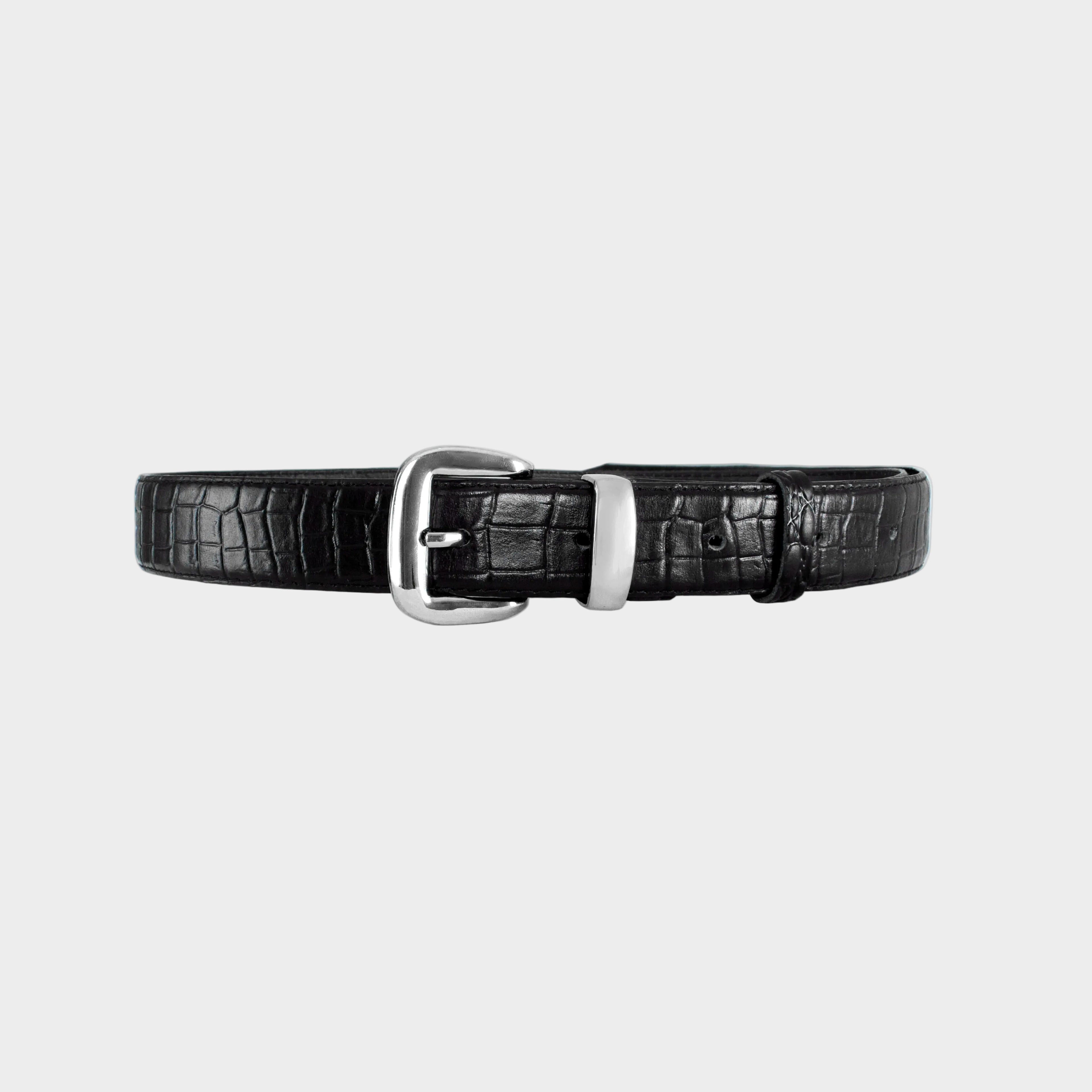 Croco Belt - Black