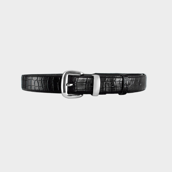 Croco Belt - Black