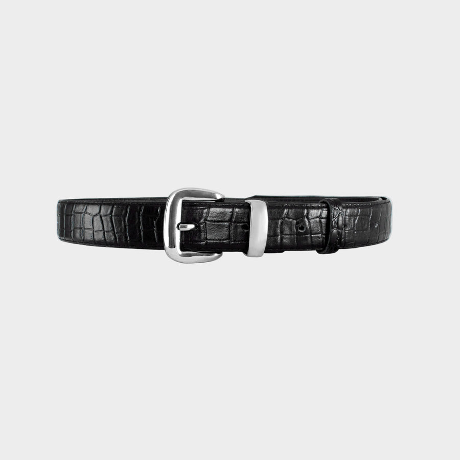 Croco Belt - Black