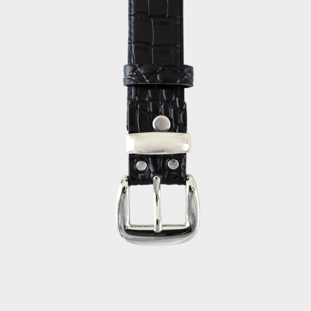 Croco Belt - Black