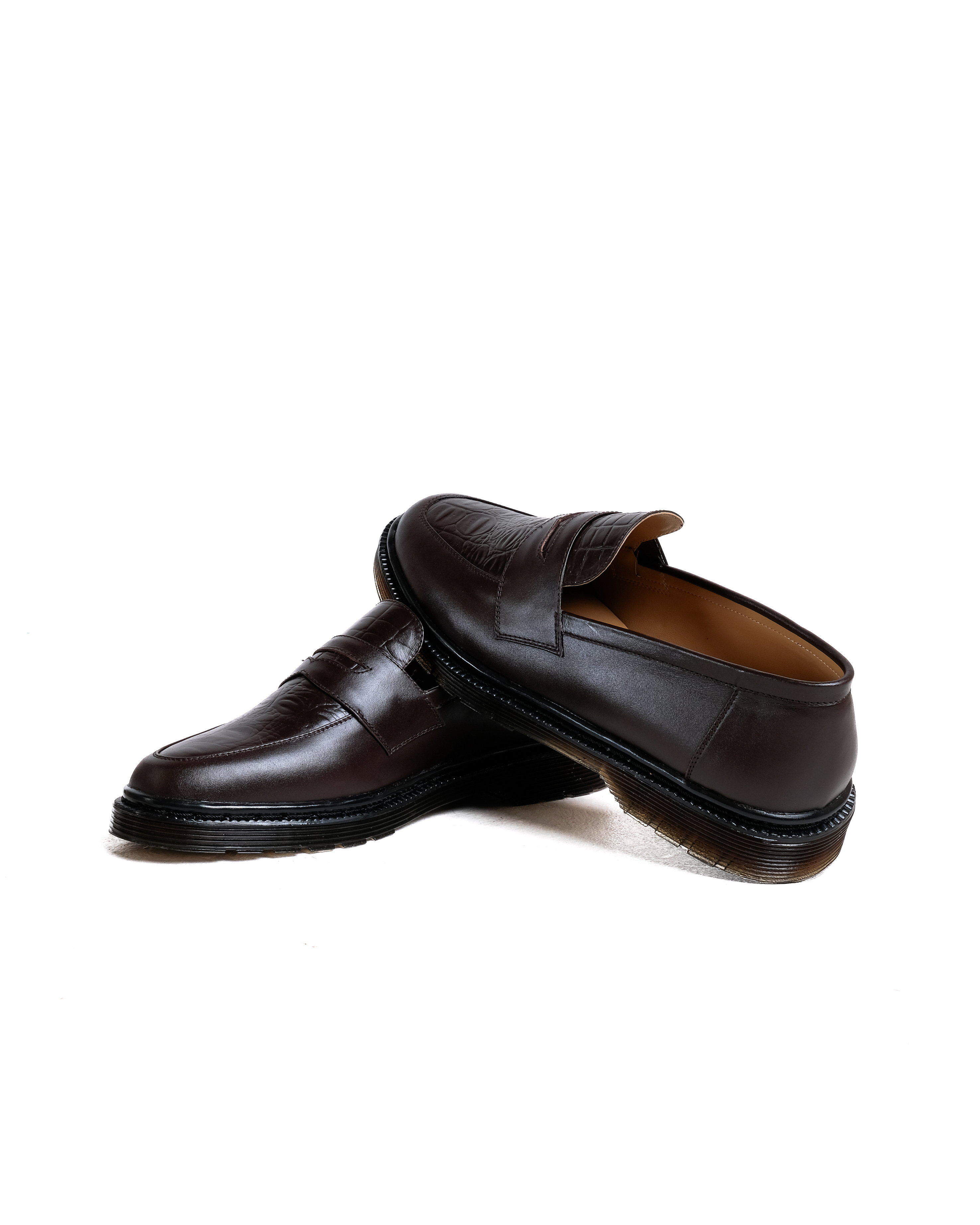 Jovem Loafers Croco Series - Choco