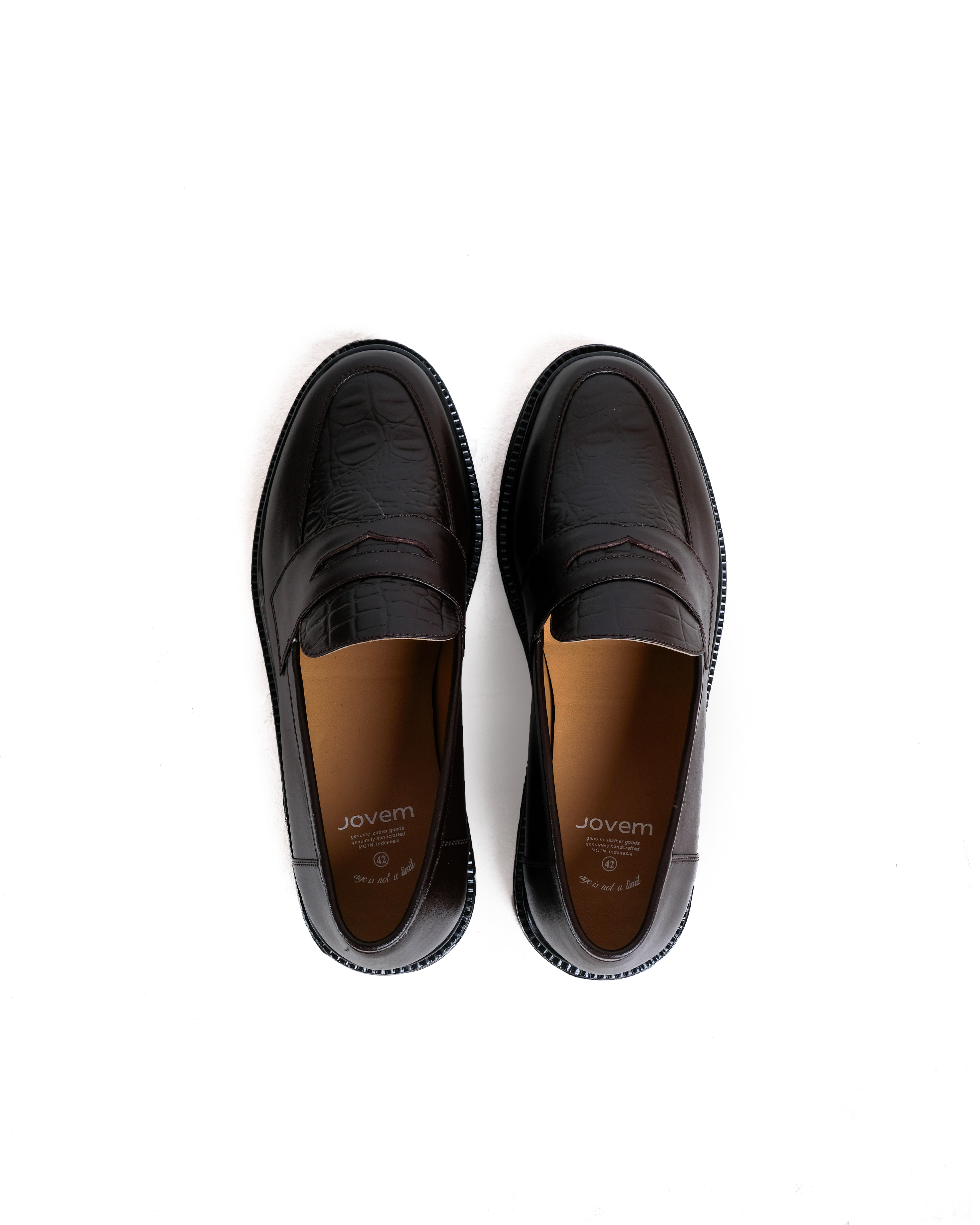 Jovem Loafers Croco Series - Choco