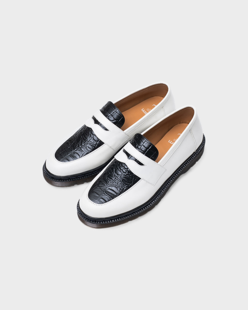 Jovem Loafers Croco Series - Two Tone
