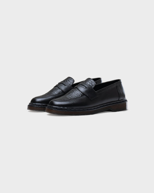 Jovem Loafers Croco Series - Black