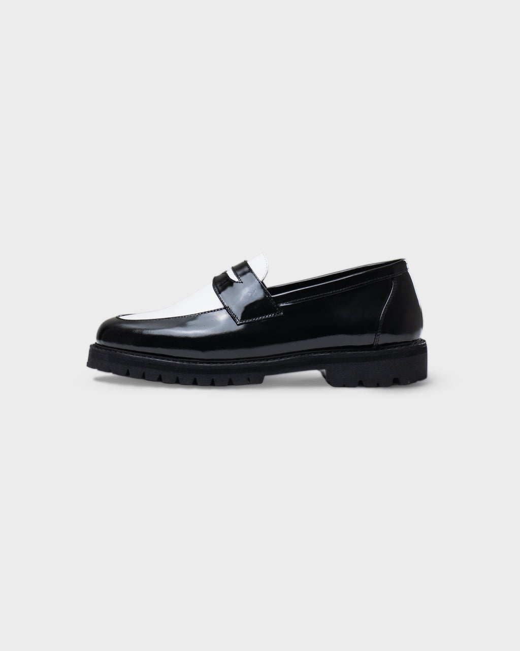 Jovem Loafers Dorja Series - The Twotone Black