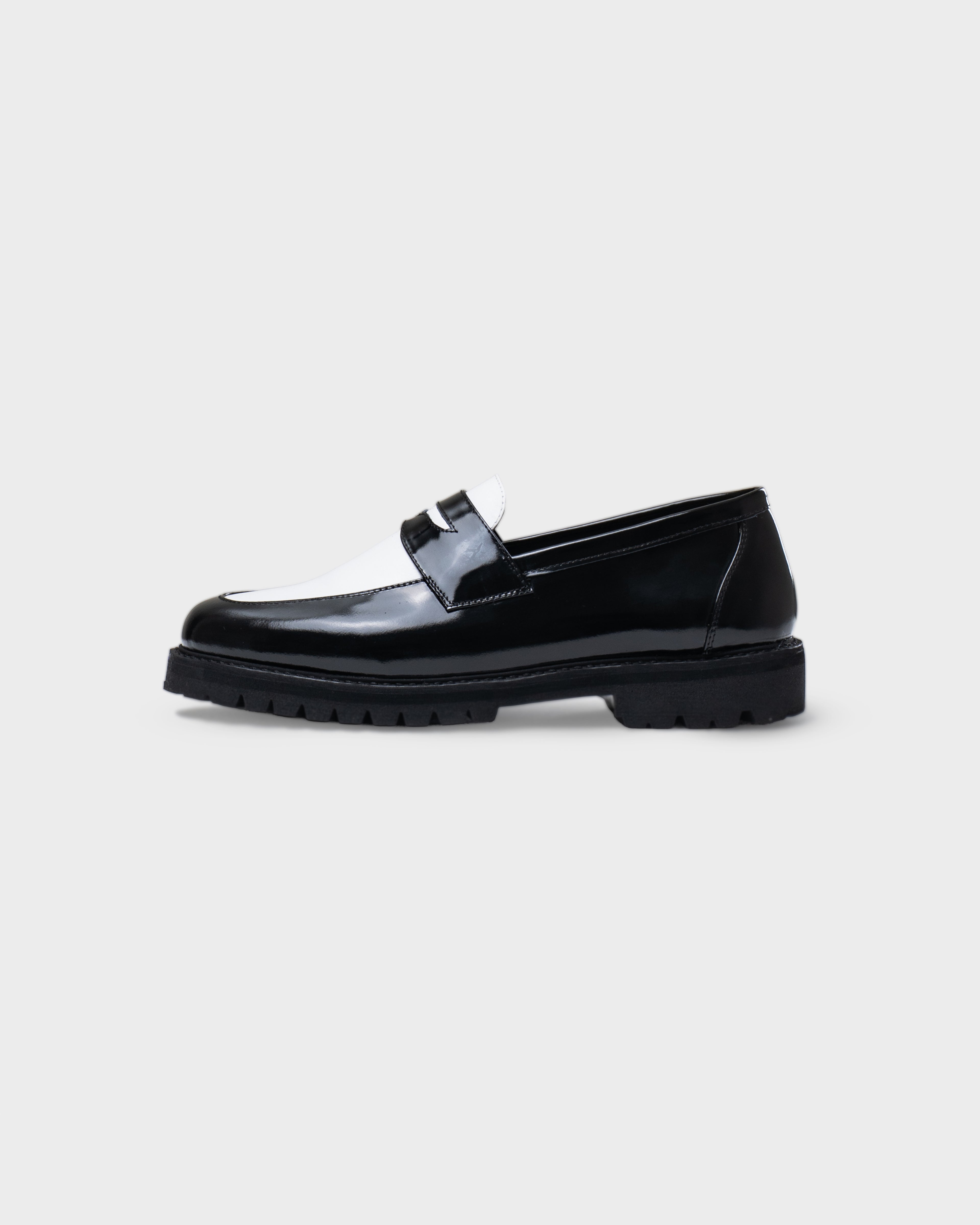 Jovem Loafers Dorja Series - The Twotone Black