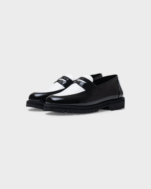 Jovem Loafers Dorja Series - The Twotone Black