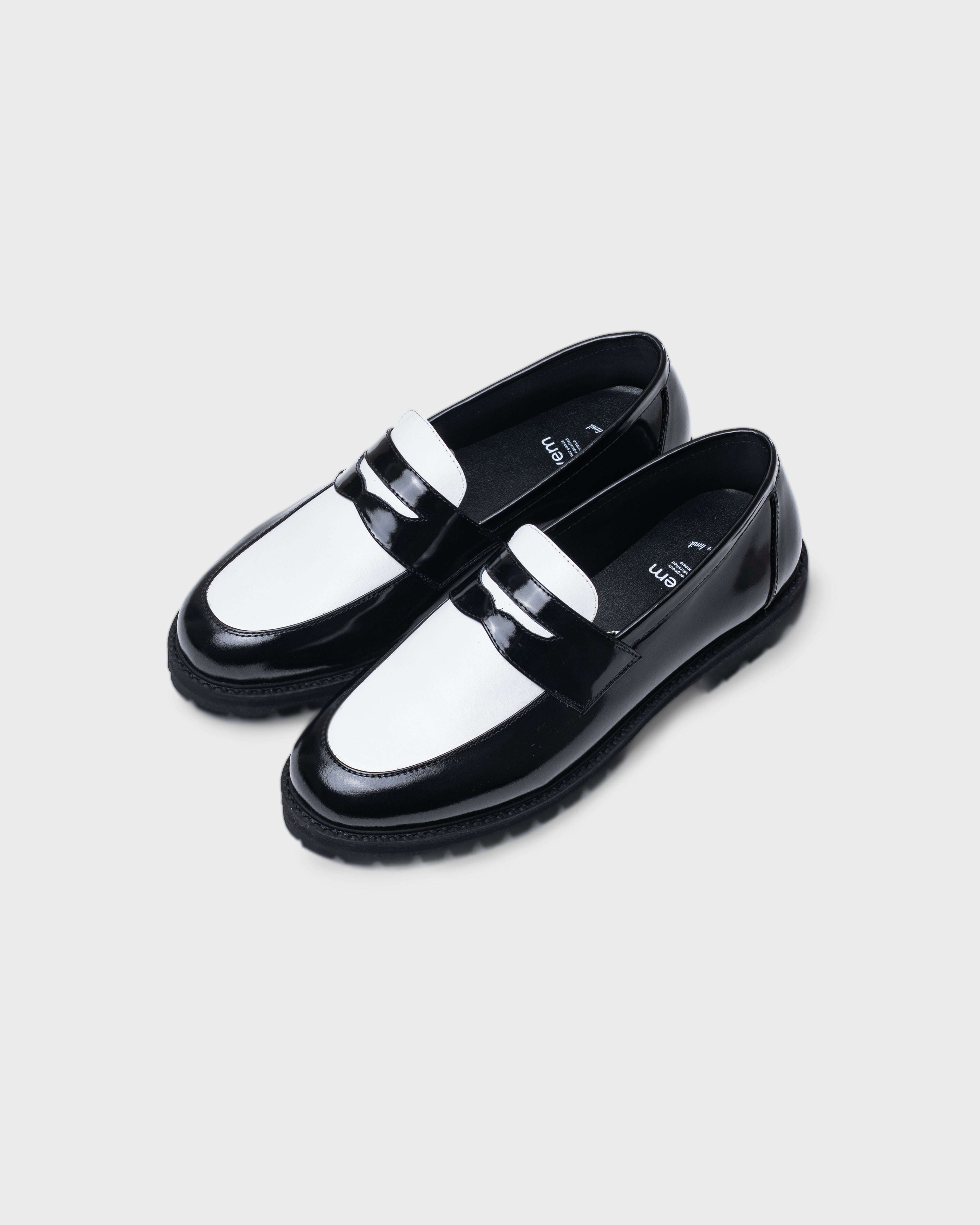 Jovem Loafers Dorja Series - The Twotone Black