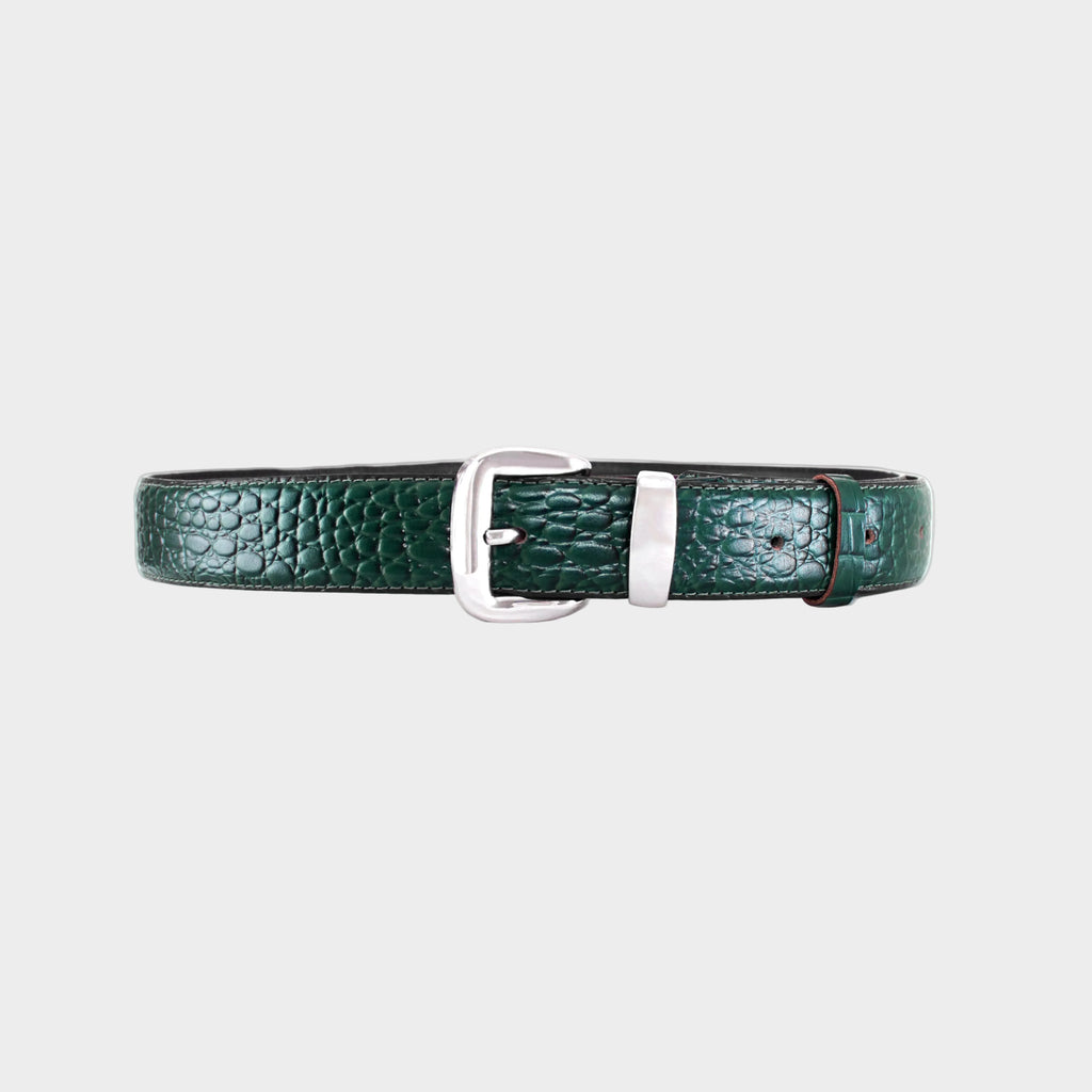 Croco Belt - Green