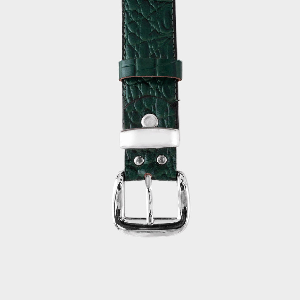 Croco Belt - Green