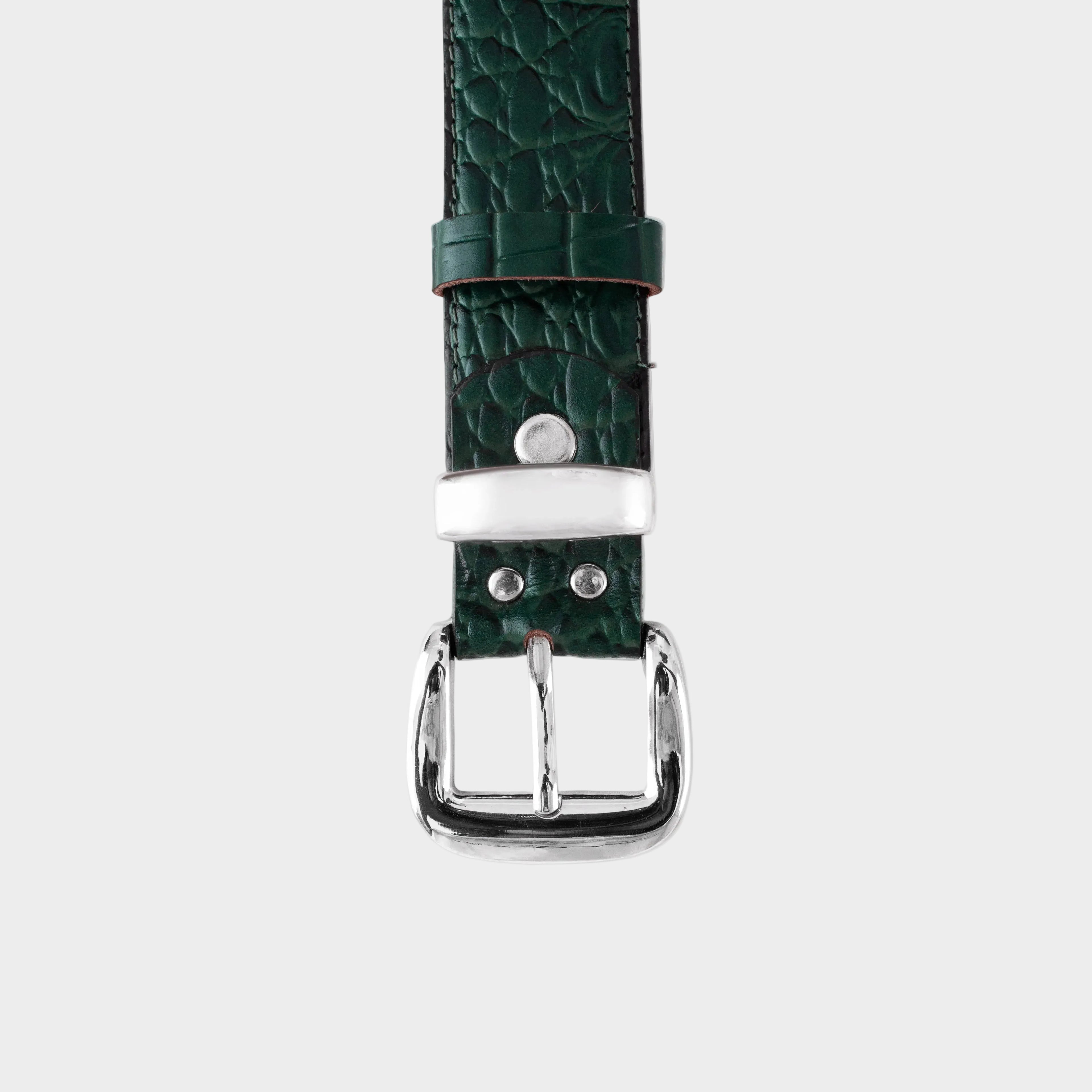 Croco Belt - Green