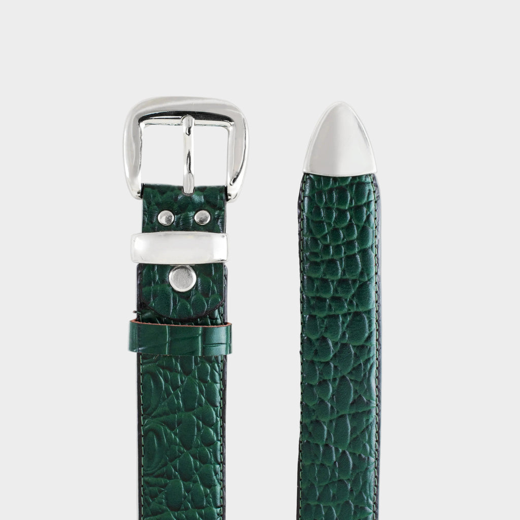 Croco Belt - Green