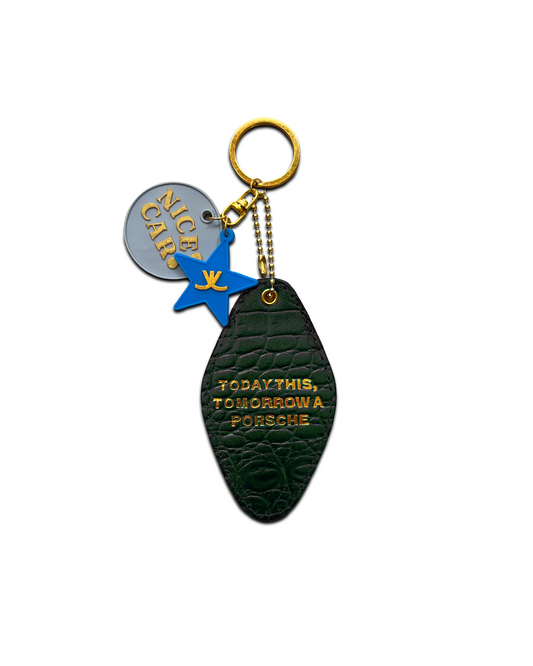 Jovem X Nice Car Keychain: The Manifesto - Green