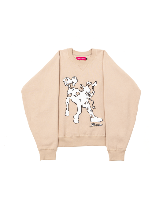 Leisure Moo Sweater - Cream