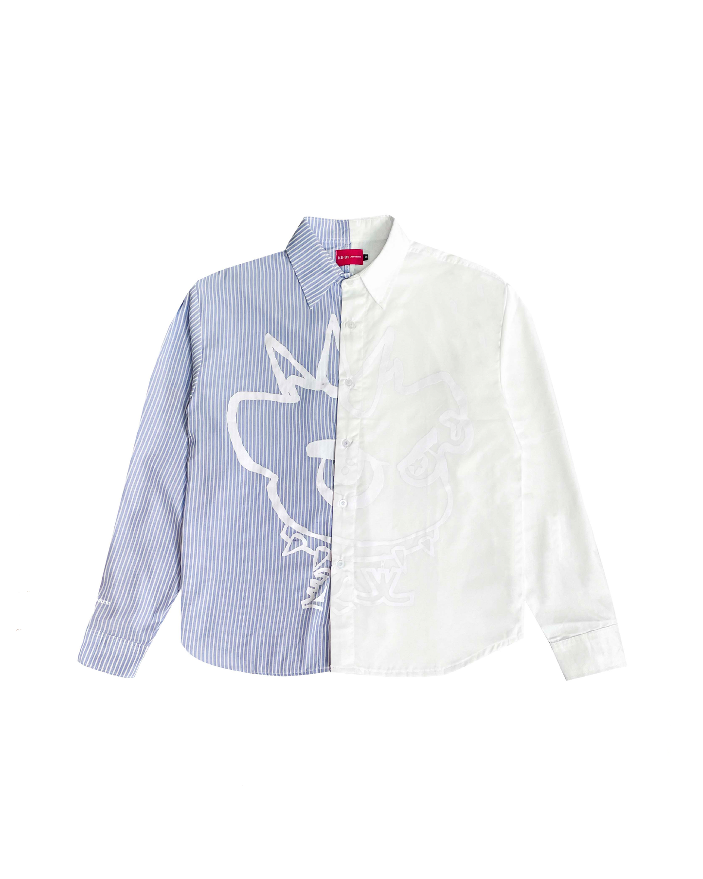 LivinJovem: Split Moo Printed Shirt