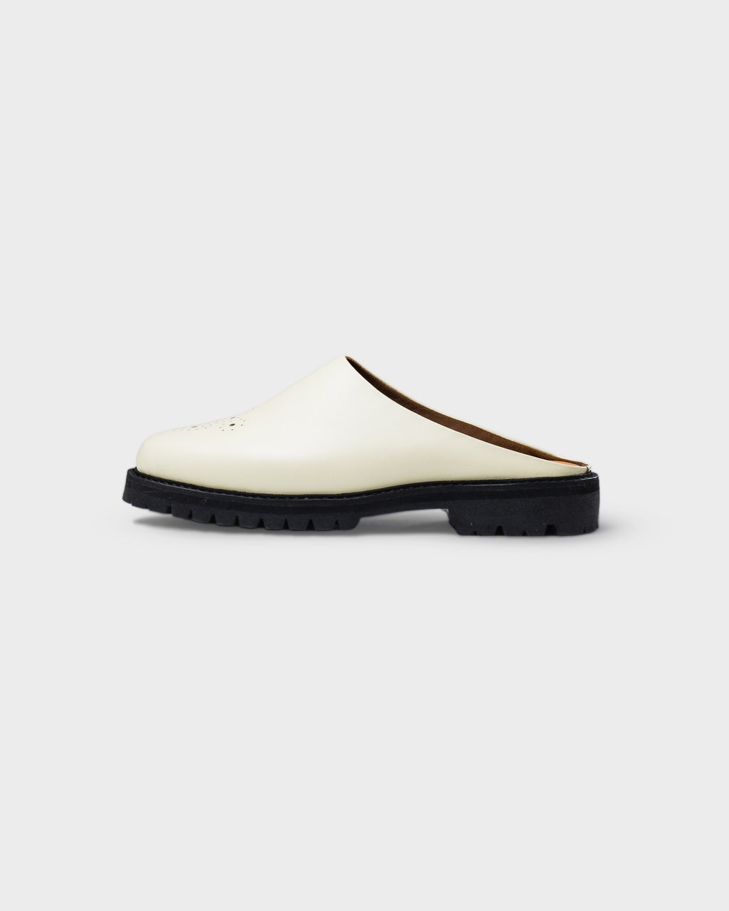 Jovem Loafers Mule Series - Ivory White
