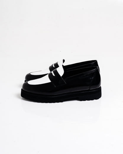 Jovem Loafers Dorja Series - The Twotone Black