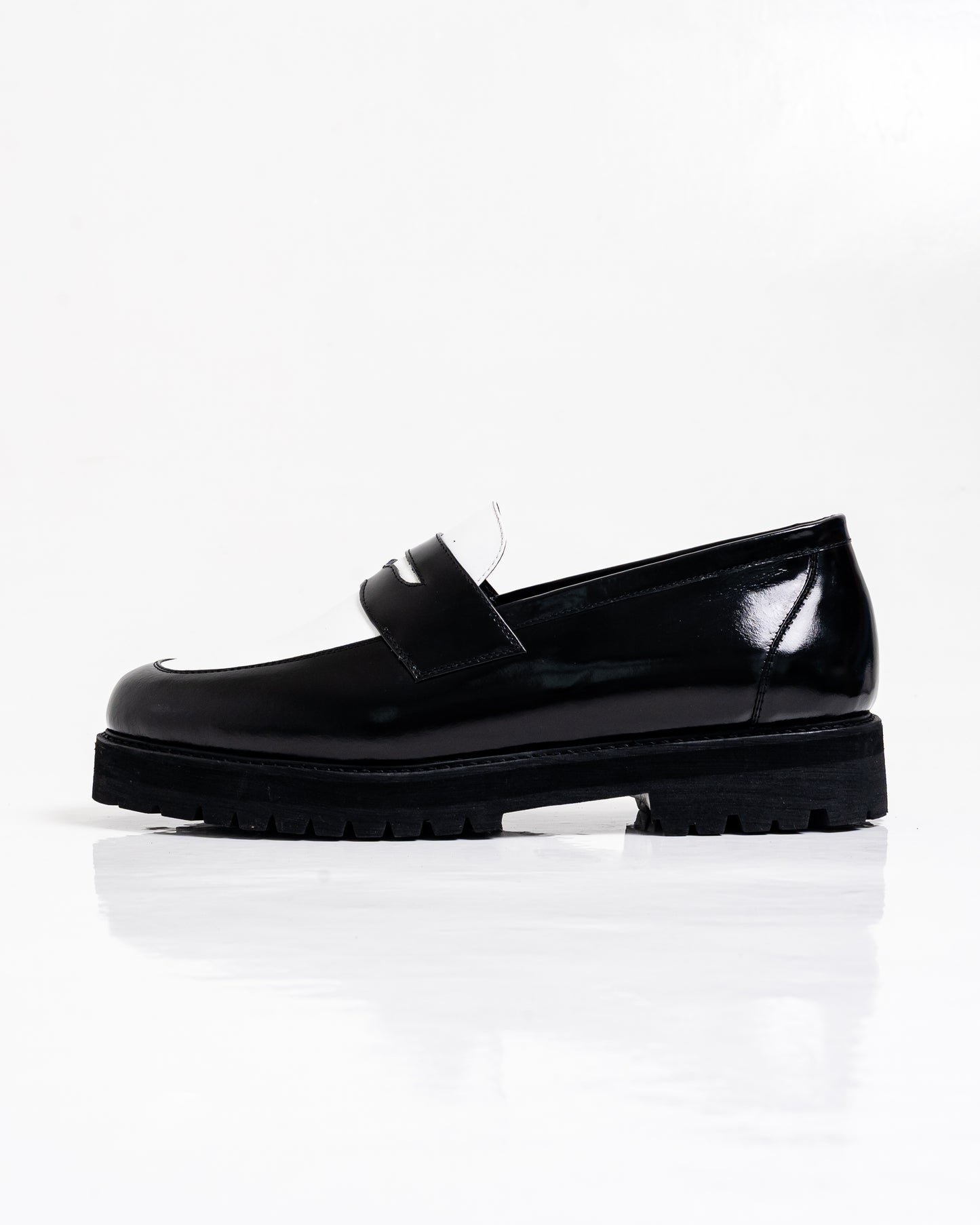 Jovem Loafers Dorja Series - The Twotone Black