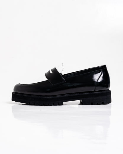 Jovem Loafers Dorja Series - The Twotone Black