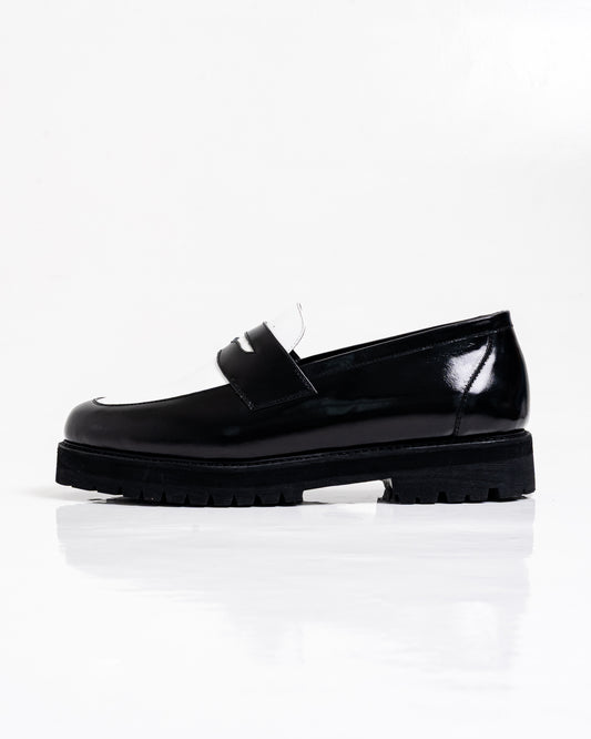 Jovem Loafers Dorja Series - The Twotone Black