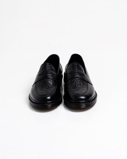 Jovem Loafers Croco Series - Black