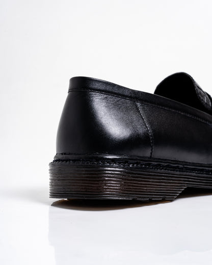 Jovem Loafers Croco Series - Black