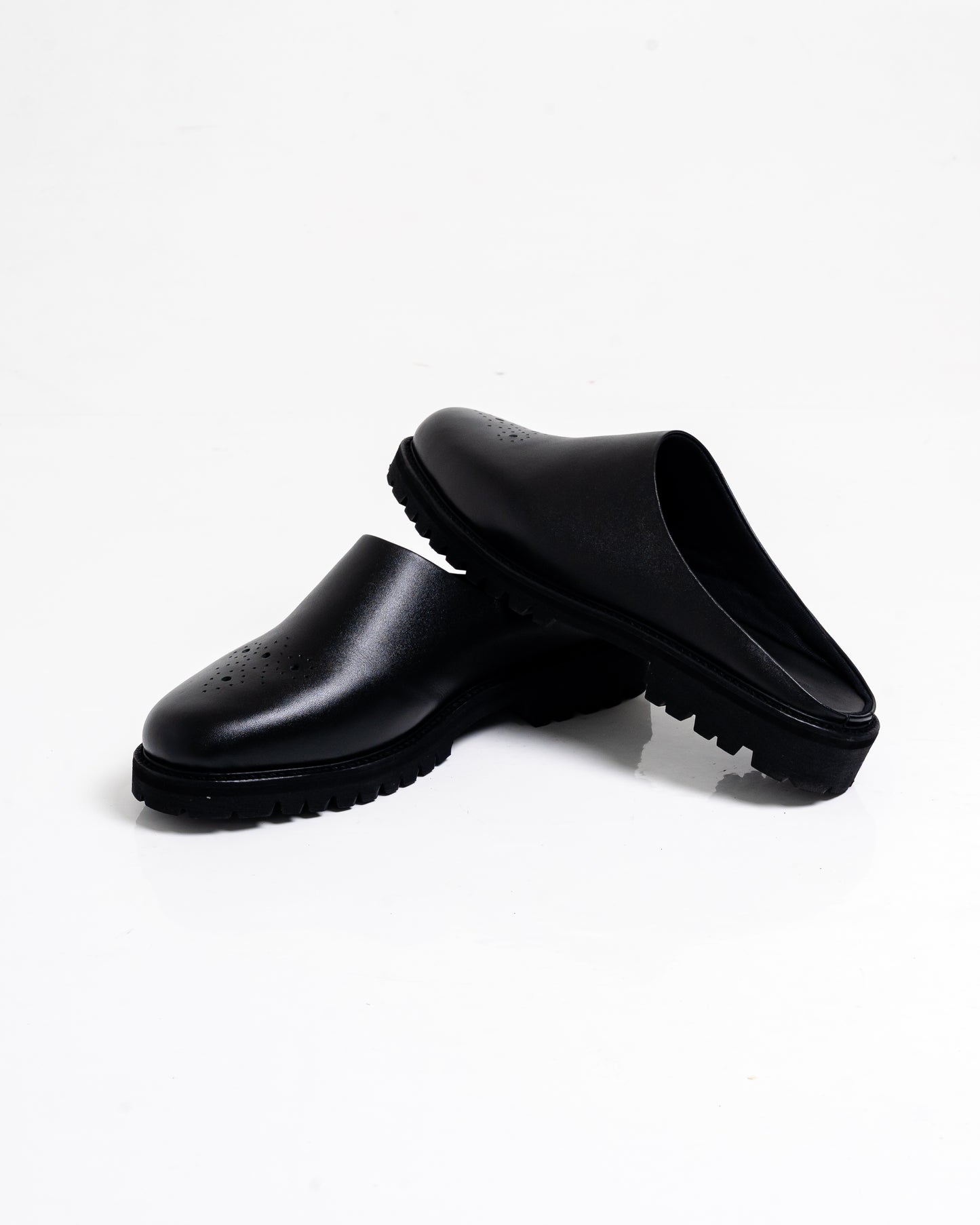 Jovem Loafers Mule Series - Black