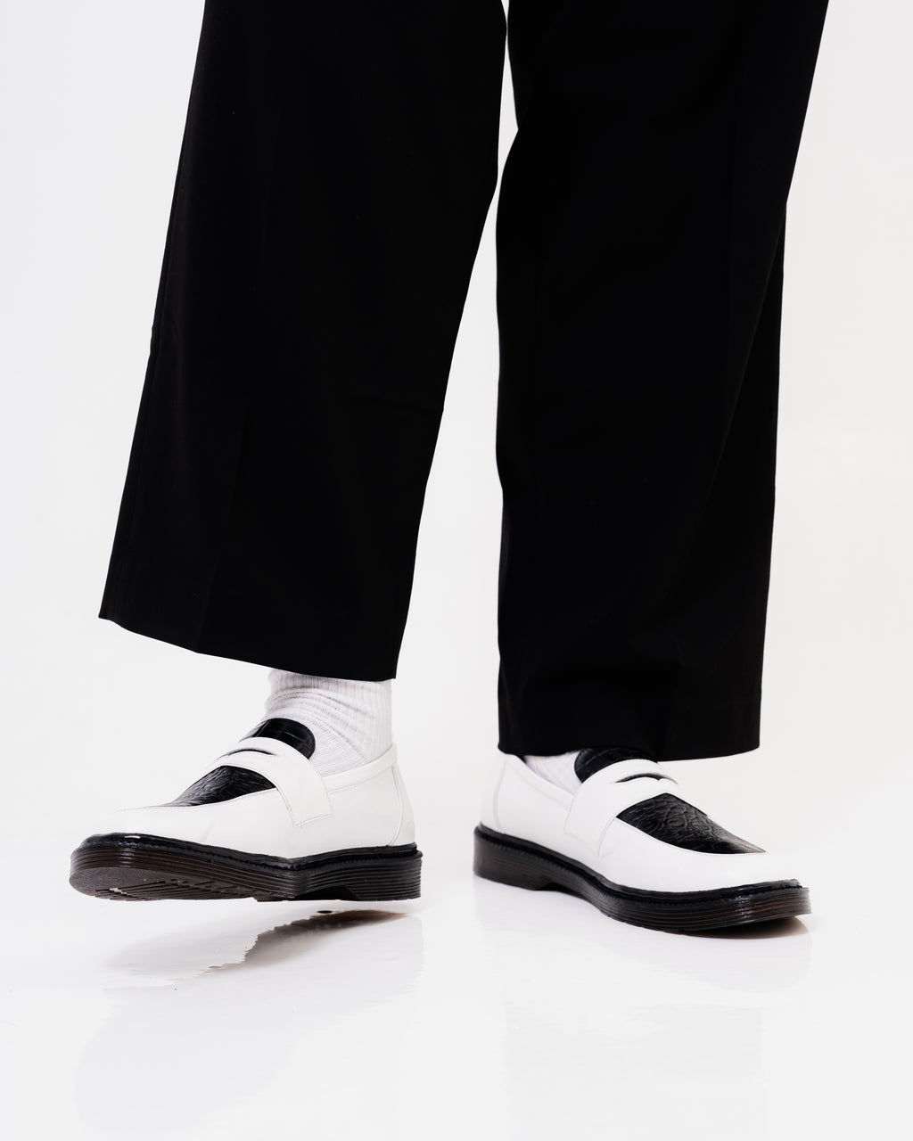 Jovem Loafers Croco Series - Two Tone