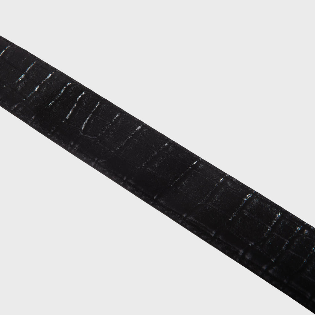 Croco Belt - Black