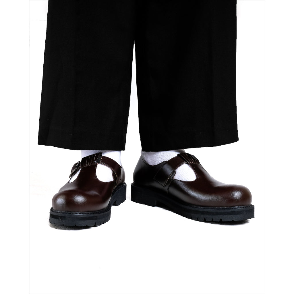 Jovem Loafers Mary Jane - Choco