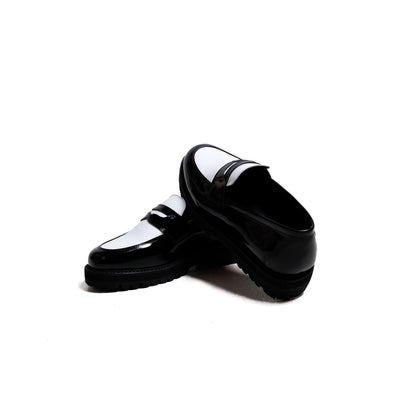 Jovem Loafers Dorja Series - The Twotone Black