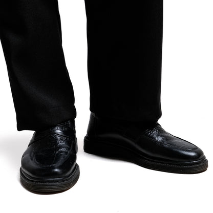 Jovem Loafers Croco Series - Black