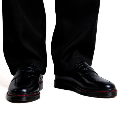 Jovem Loafers Croco Series - Black