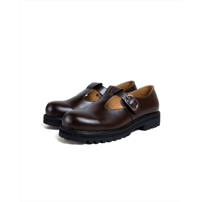 Jovem Loafers Mary Jane - Choco