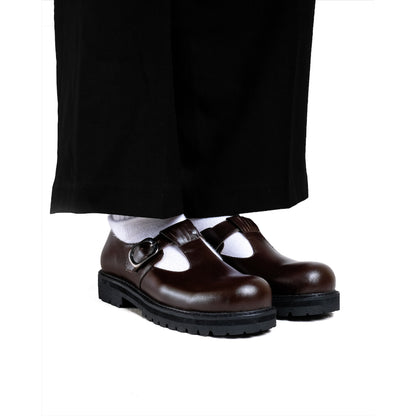 Jovem Loafers Mary Jane - Choco