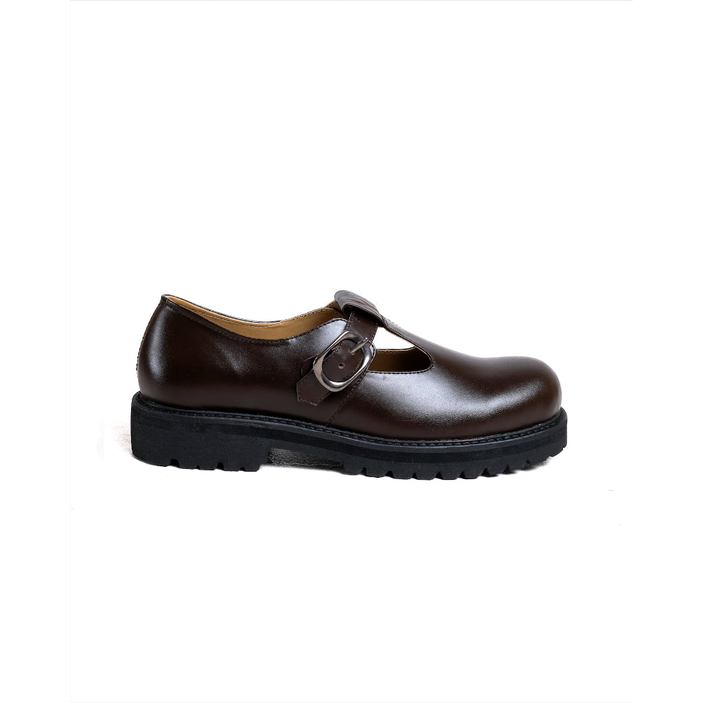 Jovem Loafers Mary Jane - Choco