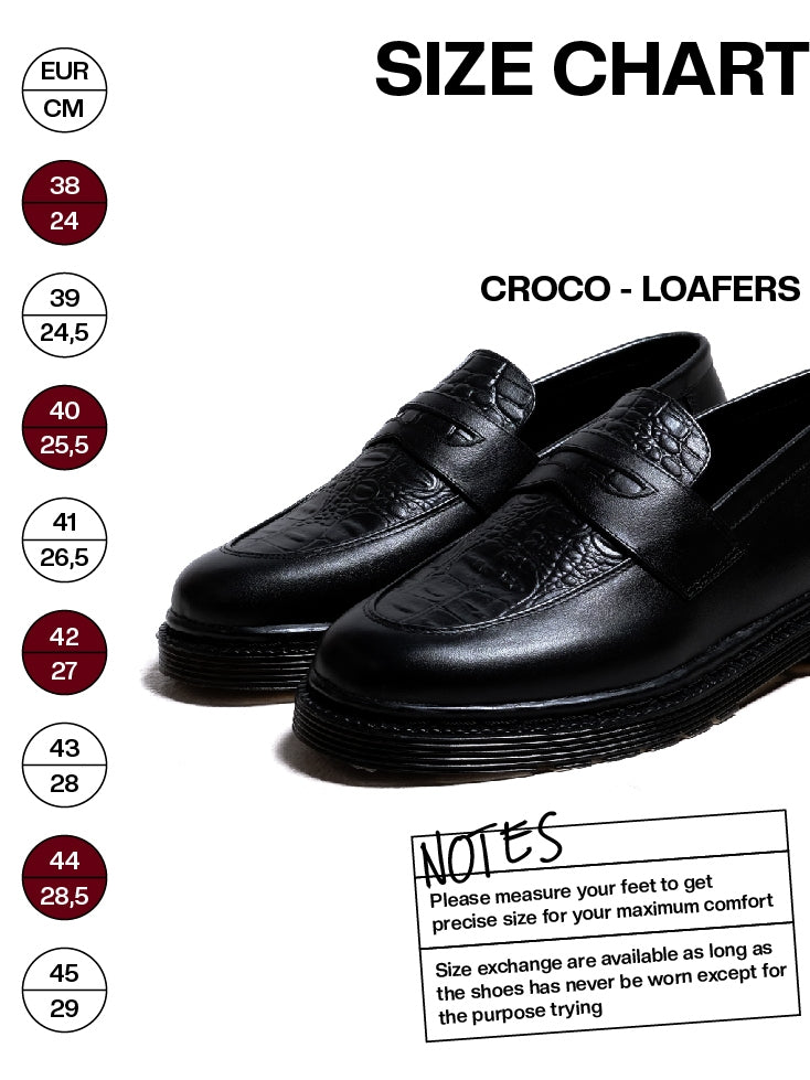 Jovem Loafers Croco Series - Halloween Special