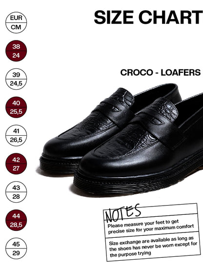 Jovem Loafers Croco Series - Halloween Special