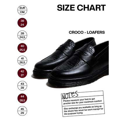 Jovem Loafers Croco Series - CNY Special