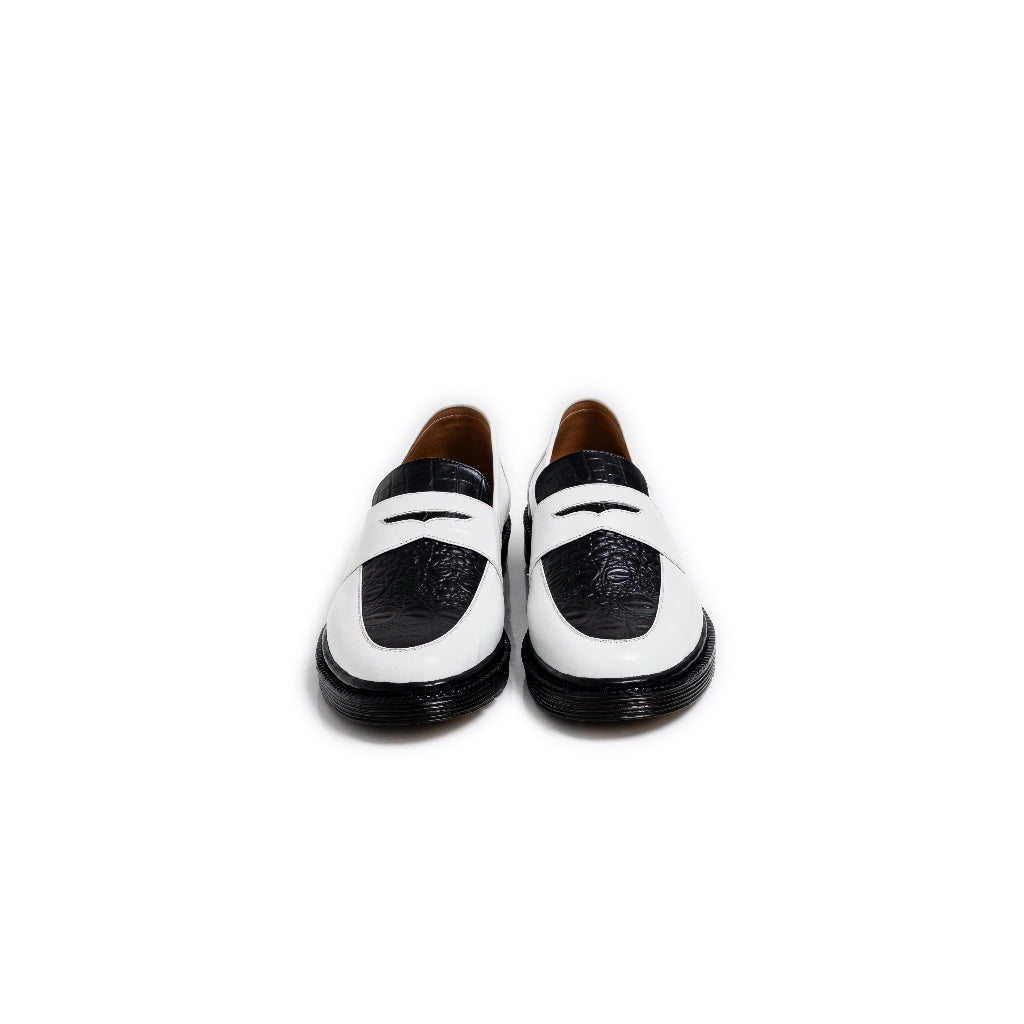 Jovem Loafers Croco Series - Two Tone