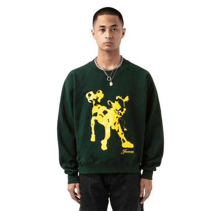 Jovem Sweater - Leisure Moo Green