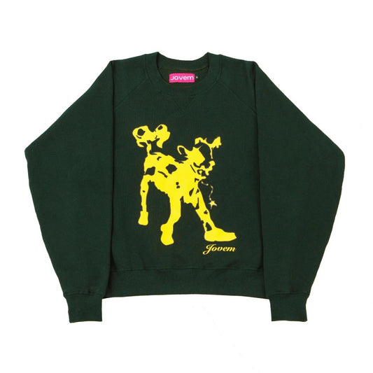 Jovem Sweater - Leisure Moo Green