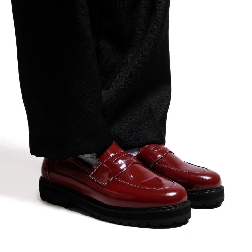 Jovem Loafers Dorja Series - Cherry