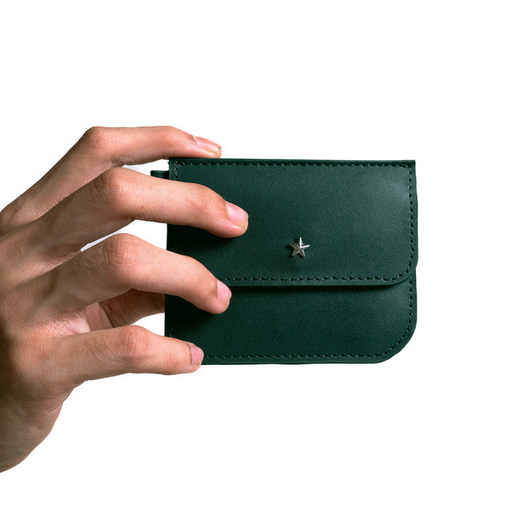 Jovem Cardholder - Snap Card Case - Green